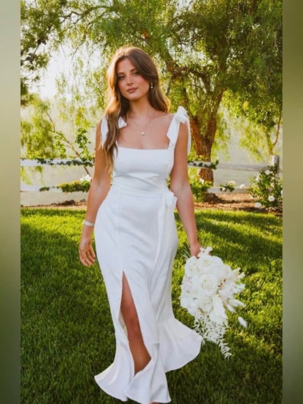 Show Me Your MuMu- Garden Midi Dress in Luxe Satin
